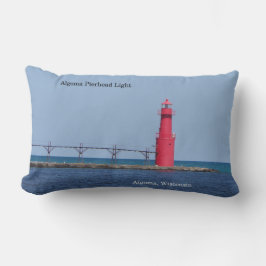 Algoma Pierhead Light lumbar pillow Kussen