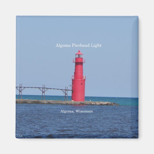 Algoma Pierhead Light magnet (Voorkant)