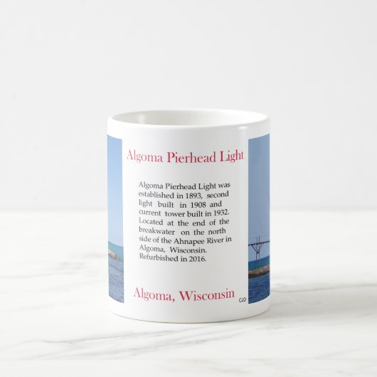 Algoma Pierhead Light mok (Center)