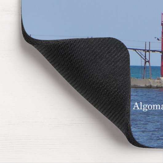 Algoma Pierhead Light mousepad Muismat (Hoek)
