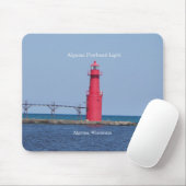 Algoma Pierhead Light mousepad Muismat (Met muis)
