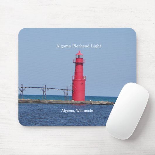 Algoma Pierhead Light mousepad Muismat (Met muis)