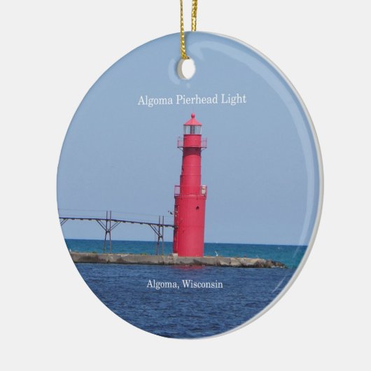 Algoma Pierhead Light ornament (Links)