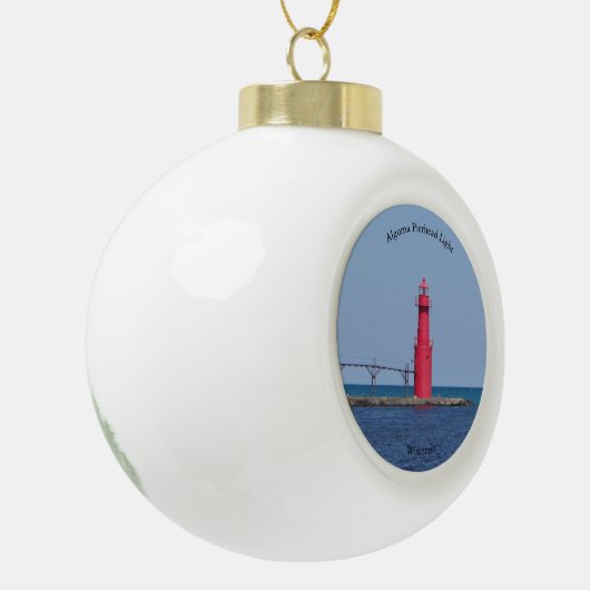 Algoma Pierhead Light ornament (Links)