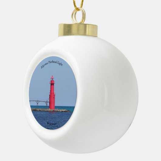 Algoma Pierhead Light ornament (Rechts)