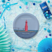Algoma Pierhead Light paper bord (Feest)