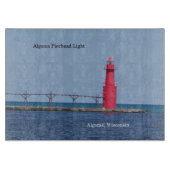 Algoma Pierhead Light-snijplaat Snijplank (Voorkant)