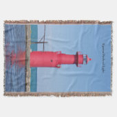 Algoma Pierhead Light woven deken (Voorkant)