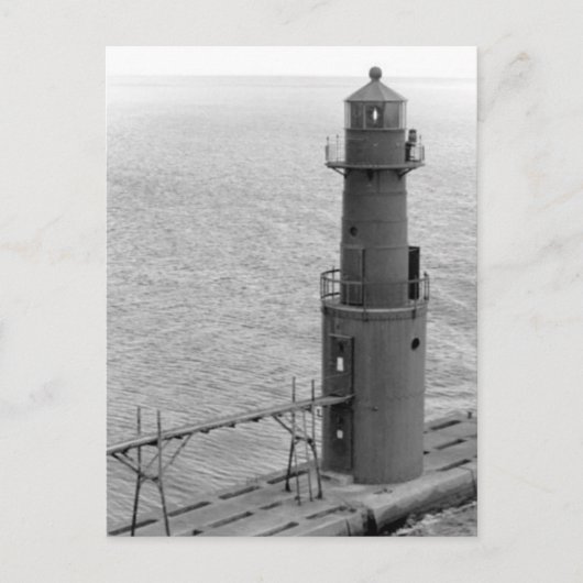 Algoma Pierhead Lighthouse Briefkaart (Voorkant)