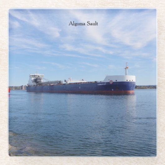 Algoma Sault glass onderzetter (Voorkant)