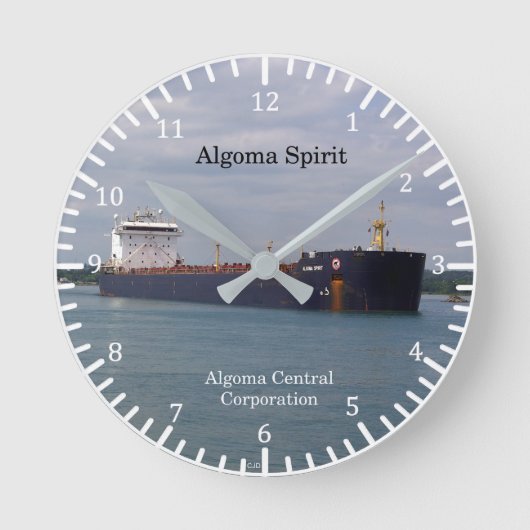 Algoma Spirit klok (Voorkant)