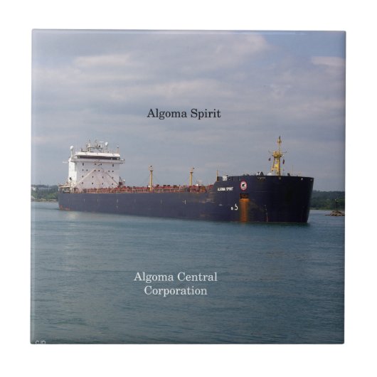Algoma Spirit tegeltje (Voorkant)