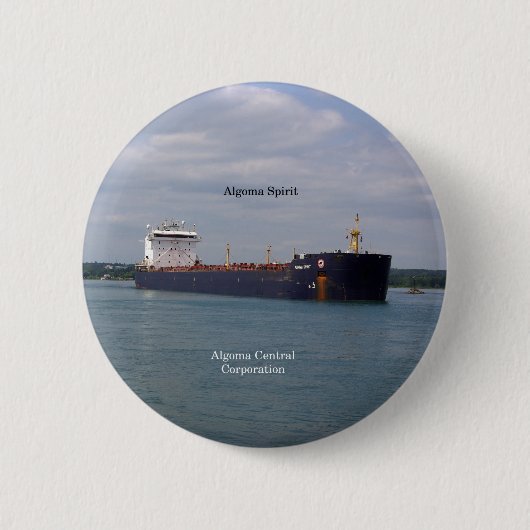 Algoma Spirit-toets Ronde Button 5,7 Cm (Voorkant)