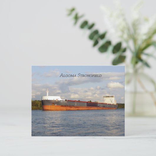 Algoma Strongfield Briefkaart (Staand voorkant)