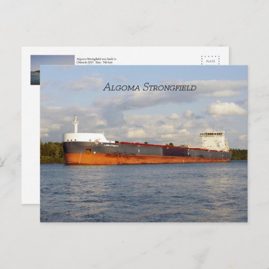 Algoma Strongfield Briefkaart (Voorkant / Achterkant)