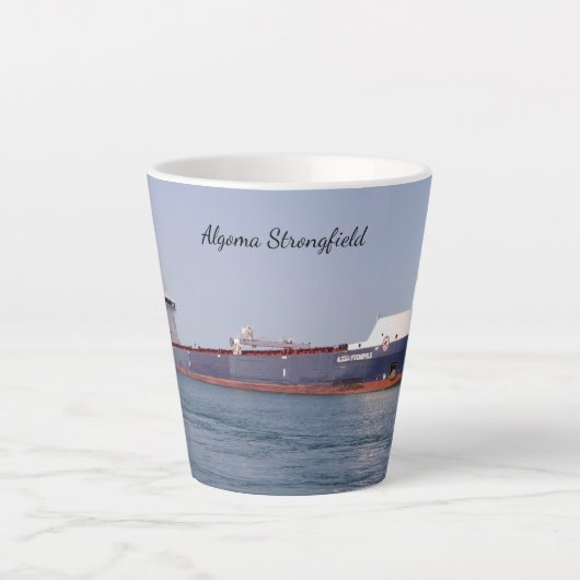Algoma Strongfield latte mok (Voorkant)