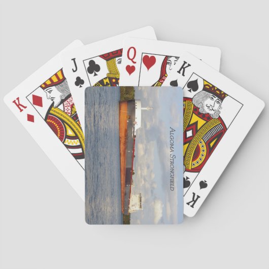 Algoma Strongfield speelkaarten (Achterkant)