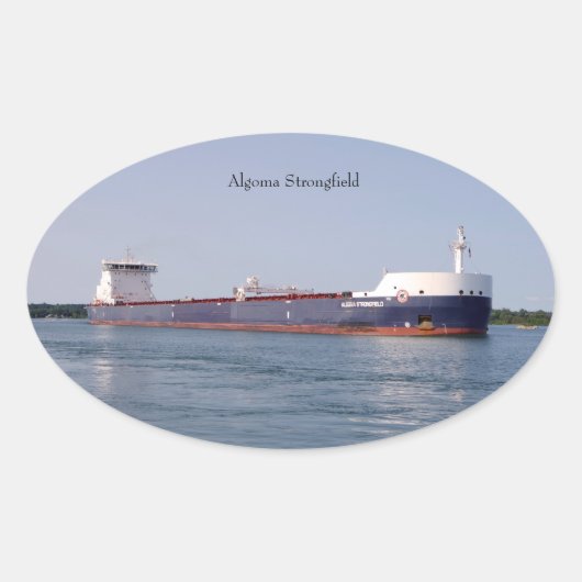 Algoma Strongfield sticker (Voorkant)