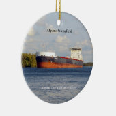 Algoma Strongfield-versiering Keramisch Ornament (Rechts)