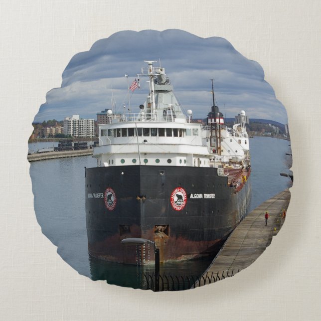 Algoma Transfer ronde kussen (Voorkant)