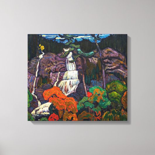 Algoma Waterfall | J.E.H. MacDonald | Canvas Afdruk (Voorkant)