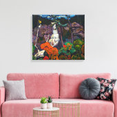 Algoma Waterfall | J.E.H. MacDonald | Canvas Afdruk (Insitu (Woonkamer))