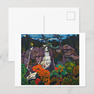 Algoma-waterval J.E.H. MacDonald Briefkaart