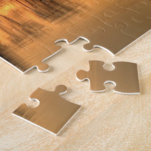 Algoma Wisconsin. kerstcadeautjes Legpuzzel (Zijkant)