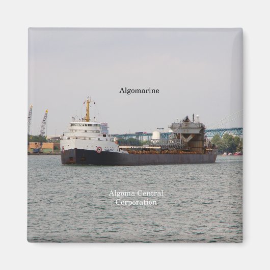 Algomarine magnet (Voorkant)