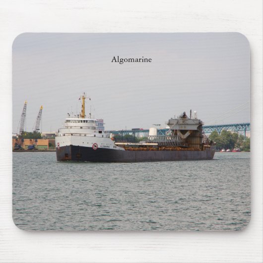 Algomarine mousepad muismat (Voorkant)