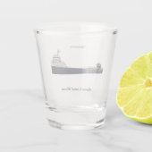 Algomarine shotglas shot glas (Achterkant)