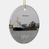 Algomarine-sierplant Keramisch Ornament (Rechts)