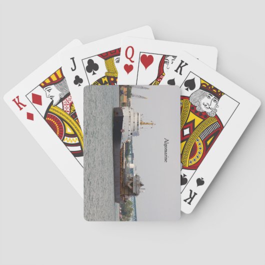 Algomarine speelkaarten (Achterkant)