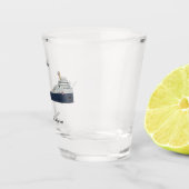 Algomarineglas Shot Glas (Rechts)