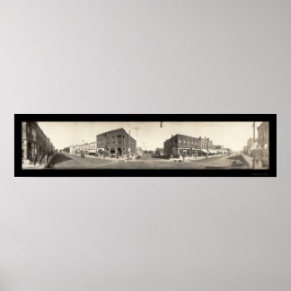 Algona, IA Foto 1907 Poster