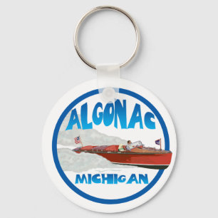 Algonac Michigan Sleutelhanger
