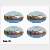 Algonova-sticker Ovale Sticker (Vel)