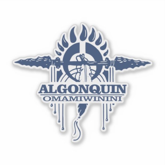 Algonquin 2 sticker (Voorkant)
