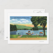 Algonquin Bay Uitzicht van Buck Mt en Pilot Knob Briefkaart (Voorkant / Achterkant)