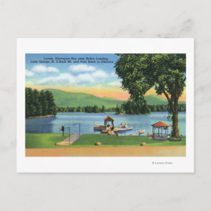 Algonquin Bay Uitzicht van Buck Mt en Pilot Knob Briefkaart