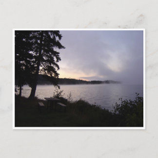 Algonquin Herfst Morning Briefkaart