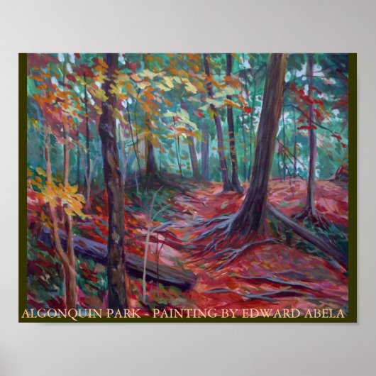 algonquin park ontario poster (Voorkant)