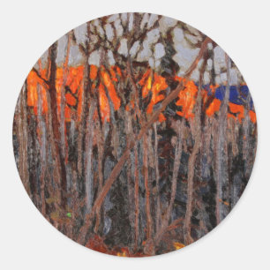 Algonquin Park Ronde Sticker