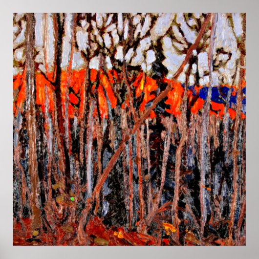 Algonquin Park, schilderij van Tom Thomson, Poster (Voorkant)