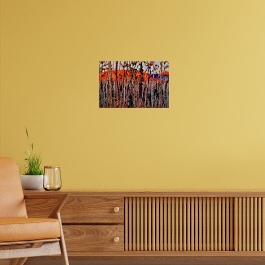 Algonquin Park, schilderij van Tom Thomson, Poster (Woonkamer 2)