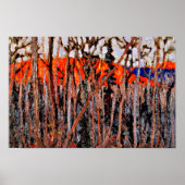 Algonquin Park, schilderij van Tom Thomson, Poster (Voorkant)