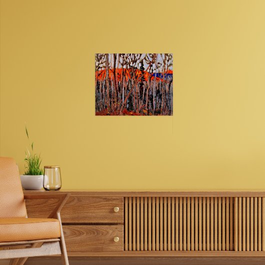 Algonquin Park, schilderij van Tom Thomson, Poster (Woonkamer 2)