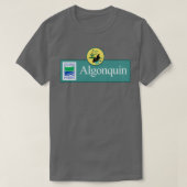 Algonquin Park Sign T-shirt (Design voorkant)