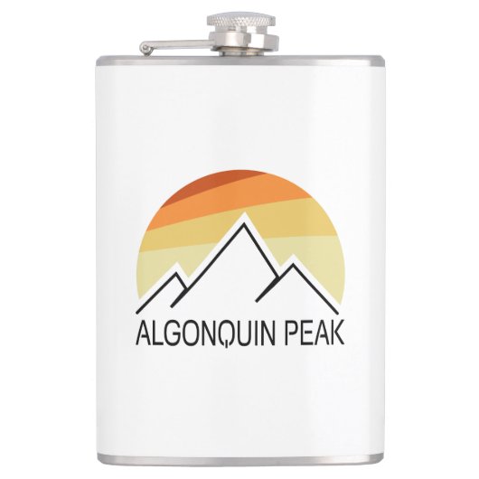 Algonquin Peak Retro Heupfles (Voorkant)