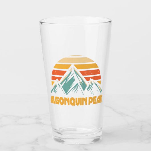 Algonquin Peak Retro Turquoise Glas (Voorkant)